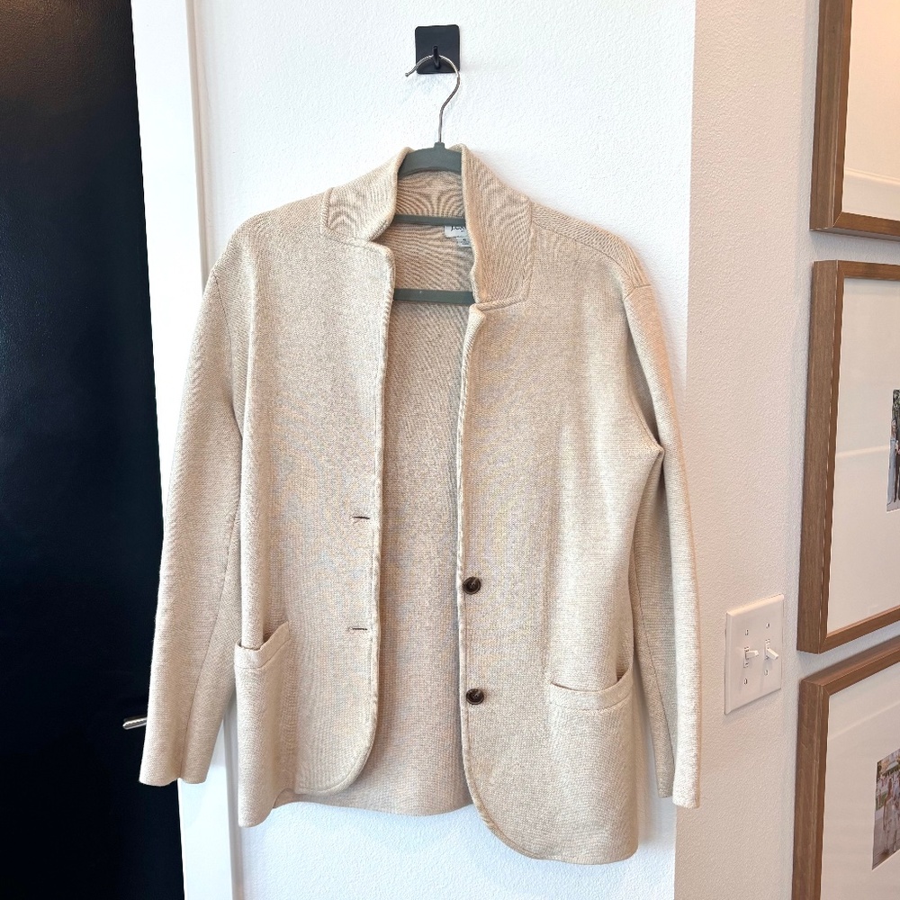 J.Crew Eloise Knit Sweater Blazer